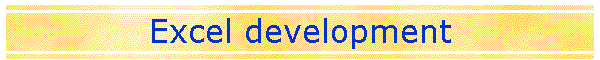 Excel development